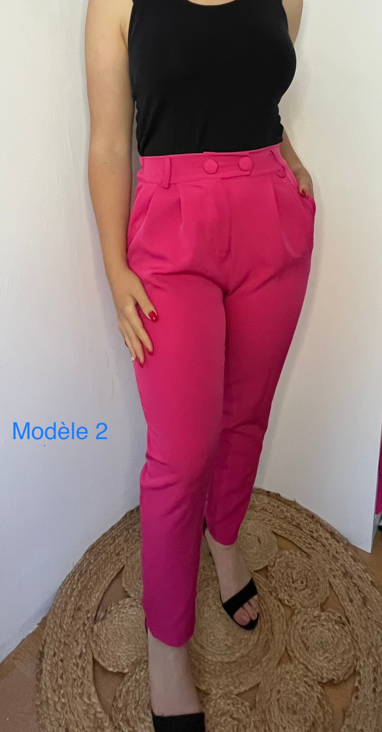 Pantalon fuchsia