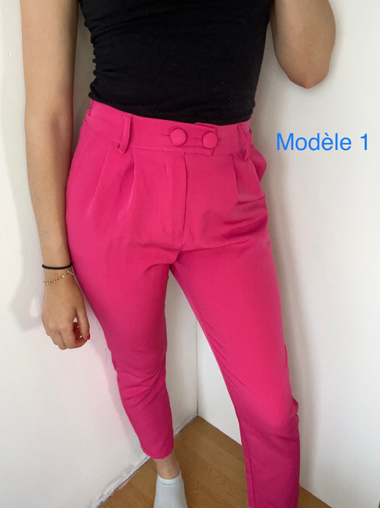 Pantalon fuchsia