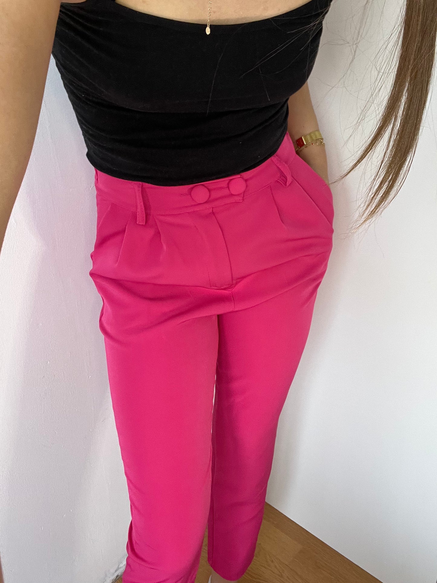 Pantalon fuchsia